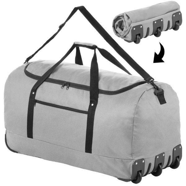 Фото - Сумка дорожня TravelZ Wheelbag 100 Liter Grey (603092)