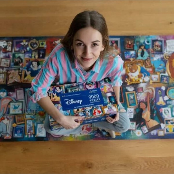 Фото - Пазлы (8+) Trefl 9000 UFT Mickey&friends Крупнейшая коллекция Disney (10202)