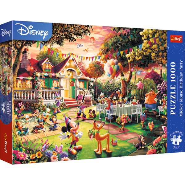 Фото - Пазлы (8+) Trefl 1000 Premium Plus Disney День рождения Микки Мауса (10915)