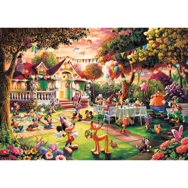Фото - Пазлы (8+) Trefl 1000 Premium Plus Disney День рождения Микки Мауса (10915)