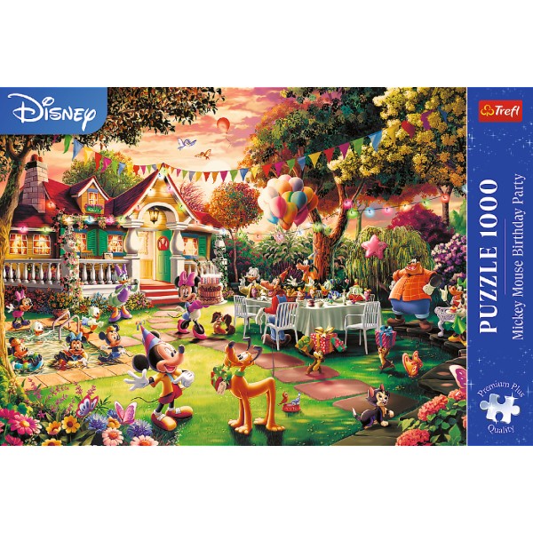 Фото - Пазлы (8+) Trefl 1000 Premium Plus Disney День рождения Микки Мауса (10915)