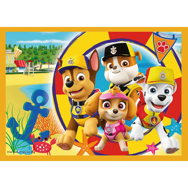 Фото - Пазлы (3-4 года) Trefl 4in1 (35, 48, 54, 70) Paw Patrol Праздник у щенячьего патруля (43953)