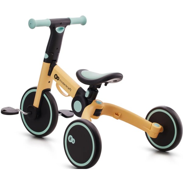 Фото - Трёхколёсный велосипед Kinderkraft 4TRIKE Sunflower Blue (KR4TRI22BLU0000)