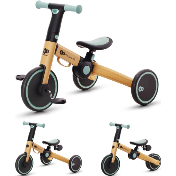 Фото - Трёхколёсный велосипед Kinderkraft 4TRIKE Sunflower Blue (KR4TRI22BLU0000)