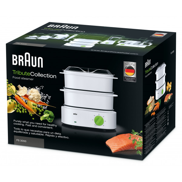 Фото - Пароварка Braun FS3000WH