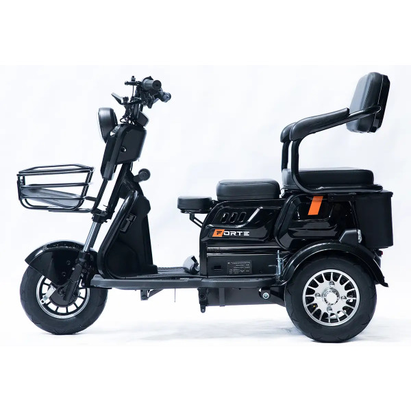 Фото - Трицикл Forte Family-P600 Black (+Акумулятор 12V20A/25А 5 шт.)