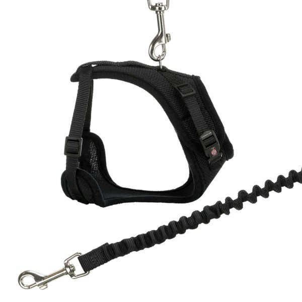 Фото - Шлей для кошек Trixie Y-Harness в ассортименте 39-60 см/10мм 1 м (4057589418906)