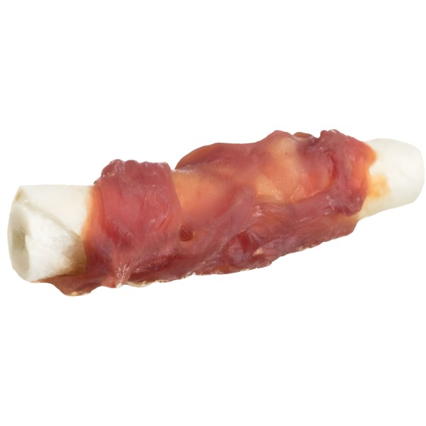 Фото - Ласощі для собак Trixie Denta Fun Rolls with Duck Паличка для чищення зубів з качкою 6 см 120 г (4011905313474)