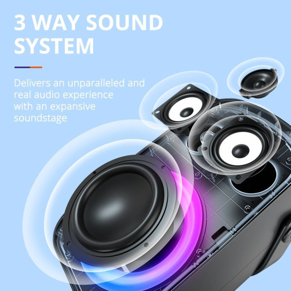 Фото - Портативна акустика Tronsmart Halo 100 Black