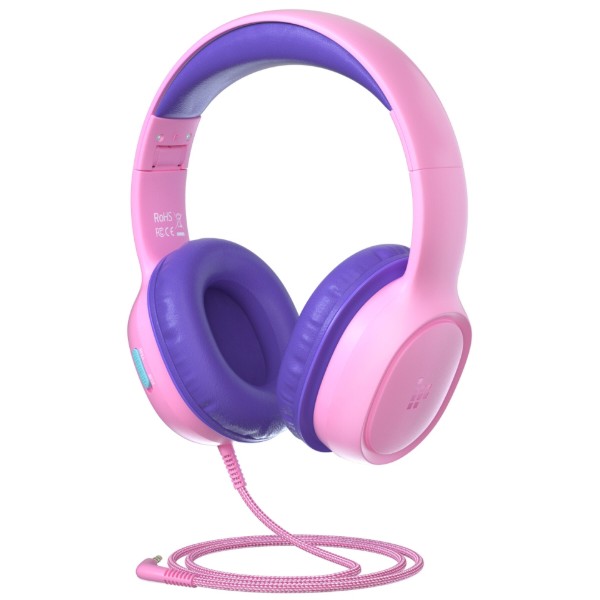 Фото - Навушники накладні дротові Tronsmart KH01 Pink Фото - Навушники накладні дротові Tronsmart KH01 Pink