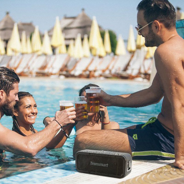 Фото - Портативная акустика Tronsmart Element Force Waterproof Portable Bluetooth Speaker Black