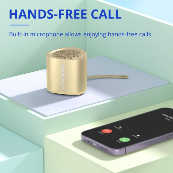 Фото - Портативна акустика Tronsmart Nimo Mini Speaker Gold