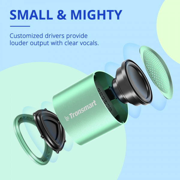 Фото - Портативна акустика Tronsmart Nimo Mini Speaker Green