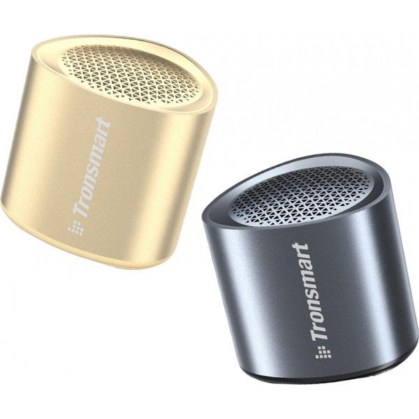 Фото - Портативна акустика Tronsmart Nimo Mini Speaker Polar Black + Nimo Mini Speaker Gold