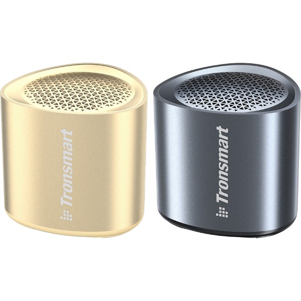 Фото - Портативная акустика Tronsmart Nimo Mini Speaker Polar Black + Nimo Mini Speaker Gold