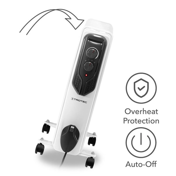 Фото - Обігрівач масляний Trotec TRH 20 E