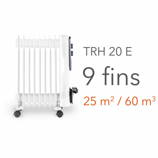 Фото - Обігрівач масляний Trotec TRH 20 E