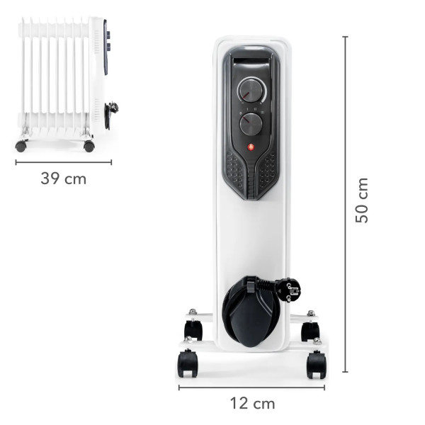 Фото - Обігрівач масляний Trotec TRH 20 E