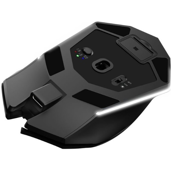 Фото - Мышь беспроводная Trust GXT 122 Felox+ Dual Wireless Mouse - Black 10 000 dpi GXT122 Felox+ Dual Wireless (25748)