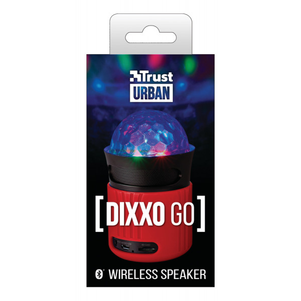 Фото - Портативна акустика Trust Dixxo Go Wireless Bluetooth Speaker Blue (21347)