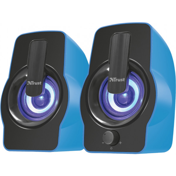 Фото - Комп'ютерна акустика звичайна 2.0 Trust Gemi RGB 2.0 Speaker Set Blue USB (22978) Фото - Комп'ютерна акустика звичайна 2.0 Trust Gemi RGB 2.0 Speaker Set Blue USB (22978)