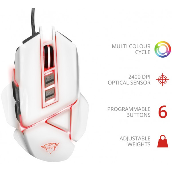 Фото - Мышь проводная Trust GXT 154 Falx Illuminated (21835)