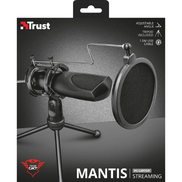 Фото - Мікрофон до комп'ютера дротовий Trust GXT 232 Mantis Streaming (22656)