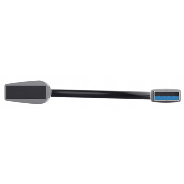 Фото - Хаб USB Trust Halyx 4-Port USB-A 3.2 Grey (24947)