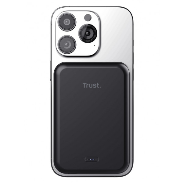 Фото - Уцінка - Батарея мобільна Trust Magnetic WL 5000 mAh Black (24877)