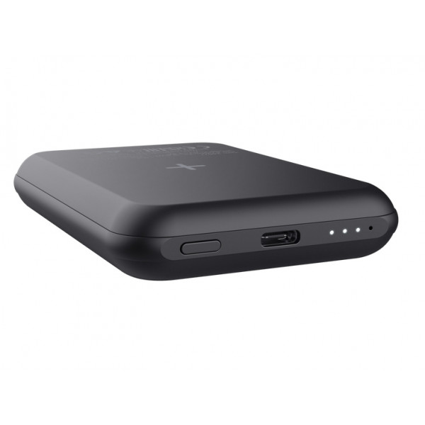 Фото - Уцінка - Батарея мобільна Trust Magnetic WL 5000 mAh Black (24877)