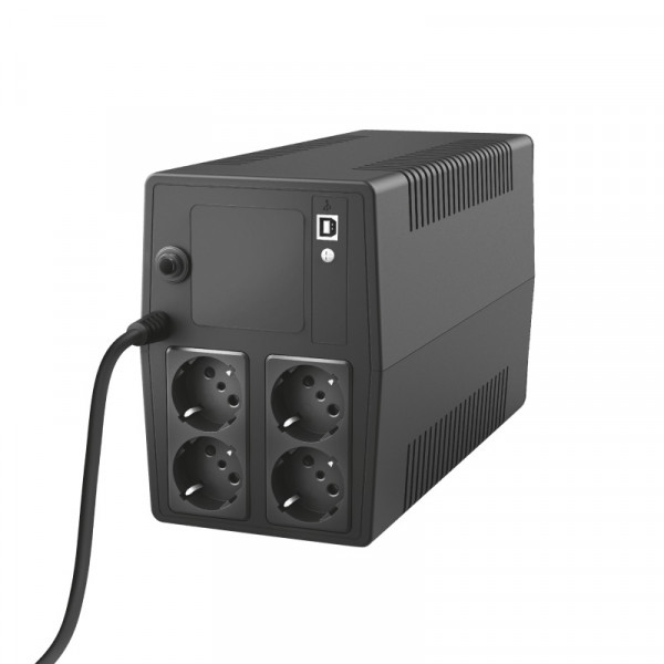Фото - Джерело безперебійного живлення Trust Paxxon 1000Va UPS 4 Outlets (23504)