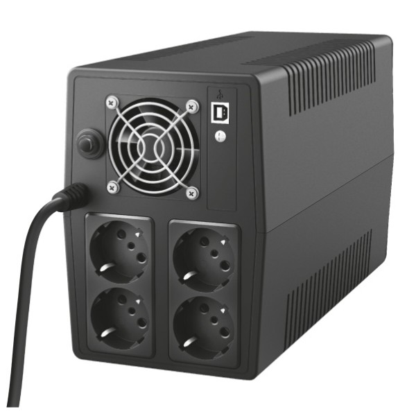 Фото - Джерело безперебійного живлення Trust Paxxon 1500VA UPS (23505)