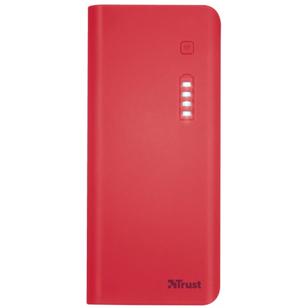 Фото - Батарея мобільна Trust Primo 10000 mAh Red (22073)