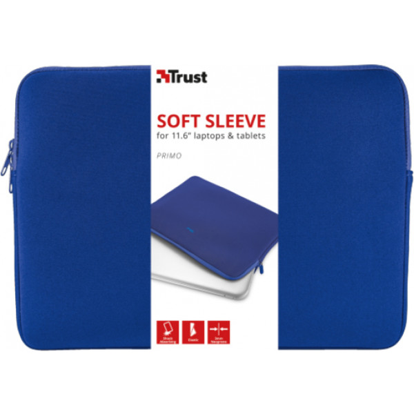 Фото - Чохол для ноутбуку Trust Primo 11.6'' Sleeve Blue (21255)