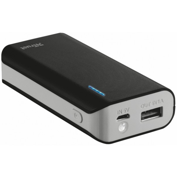 Фото - Батарея мобильная Trust Primo 5200 mAh Black (21635)
