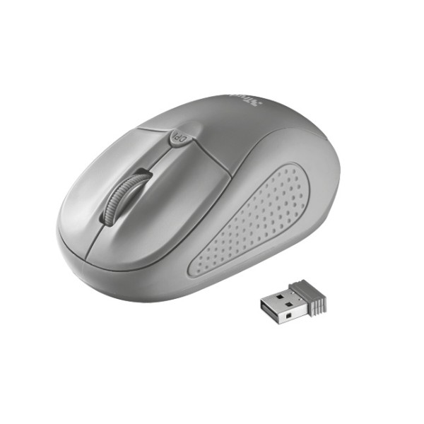 Фото - Мышь беспроводная Trust Primo Wireless Mouse grey