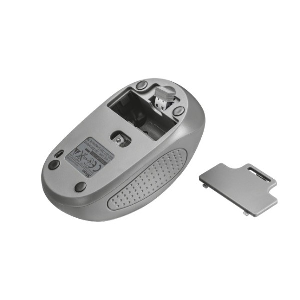 Фото - Мышь беспроводная Trust Primo Wireless Mouse grey