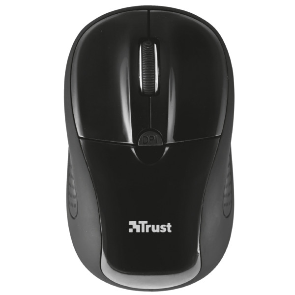 Фото - Мышь беспроводная Trust Primo Wireless Mouse With Mouse Pad Black (21979)