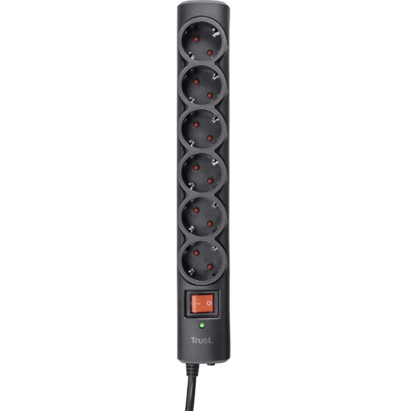 Фото - Сетевой фильтр Trust Surge Guard 6XSchuko 1.8m (21059)