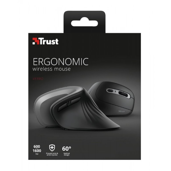 Фото - Миша бездротова Trust Verro Ergonomic Wireless (23507)