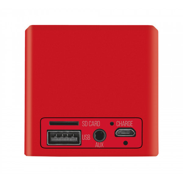 Фото - Портативная акустика Trust Ziva Wireless Bluetooth Speaker Red (21717)