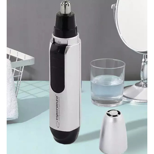 Фото - Тример для носа і вух Esperanza EBG004S Spike Silver