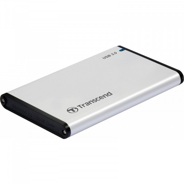 Фото - Внешний карман для HDD/SSD Transcend 2.5'' HDD/SSD Transcend USB 3.0 Aluminum (TS0GSJ25S3)