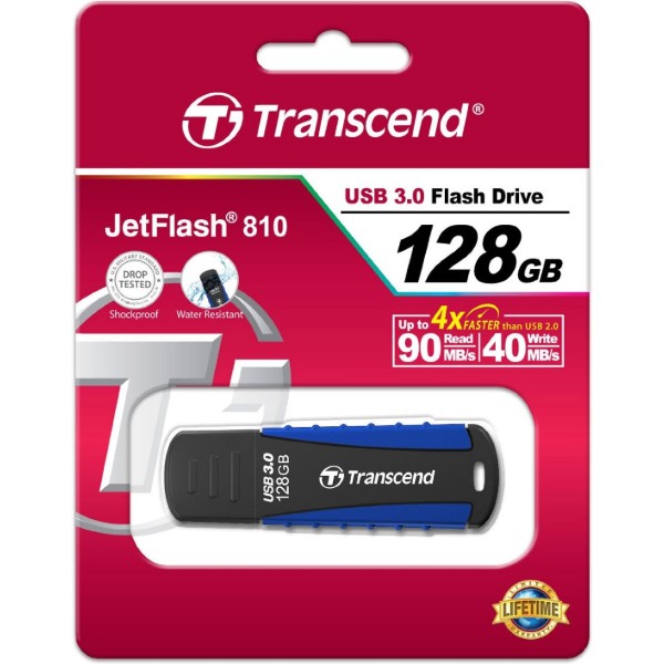 Фото - Флеш USB Transcend JetFlash 810 128GB USB 3.0 Rugged (TS128GJF810)