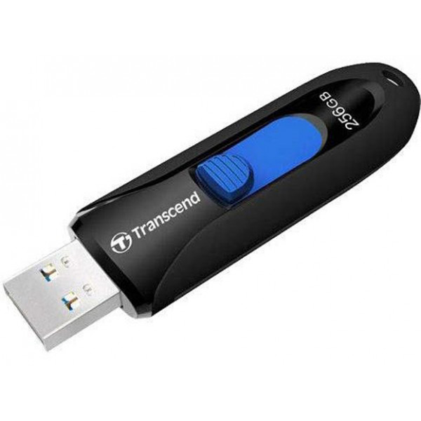 Фото - Флеш USB Transcend JetFlash 790 256GB USB 3.0 Black (TS256GJF790K)