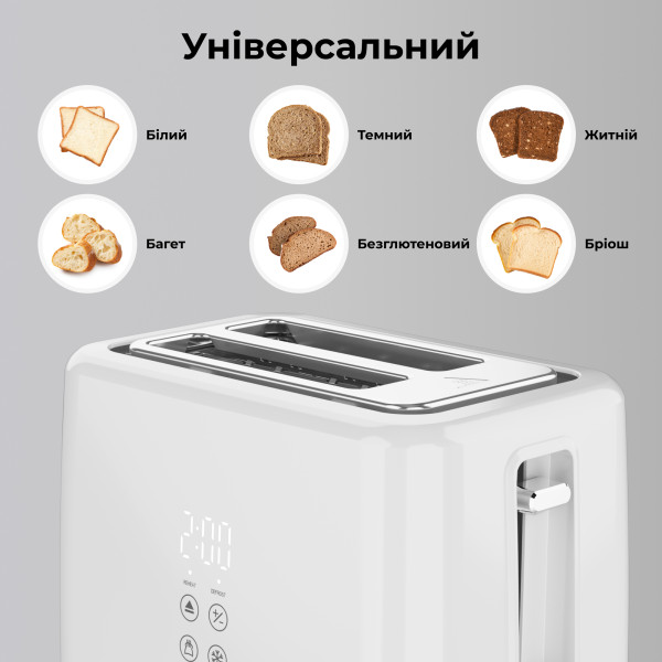 Фото - Тостер AENO TS2W (ATS0002W)