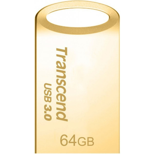 Фото - Флеш USB Transcend JetFlash 710 64GB USB 3.0 Metal Gold (TS64GJF710G)