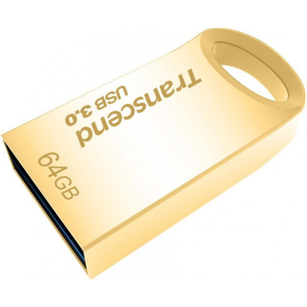 Фото - Флеш USB Transcend JetFlash 710 64GB USB 3.0 Metal Gold (TS64GJF710G)
