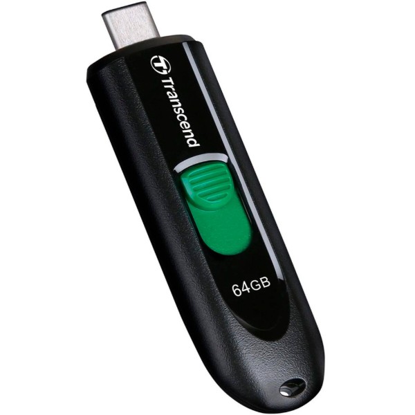 Фото - Флеш USB Transcend JetFlash 790C 64GB USB 3.2 Type-C Black (TS64GJF790C)