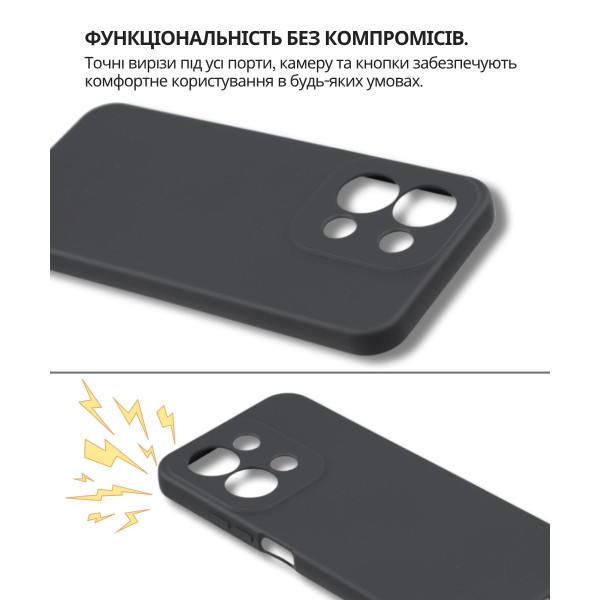 Фото - Чохол для смартфону BeCover for Poco C85 4G Black (714675)